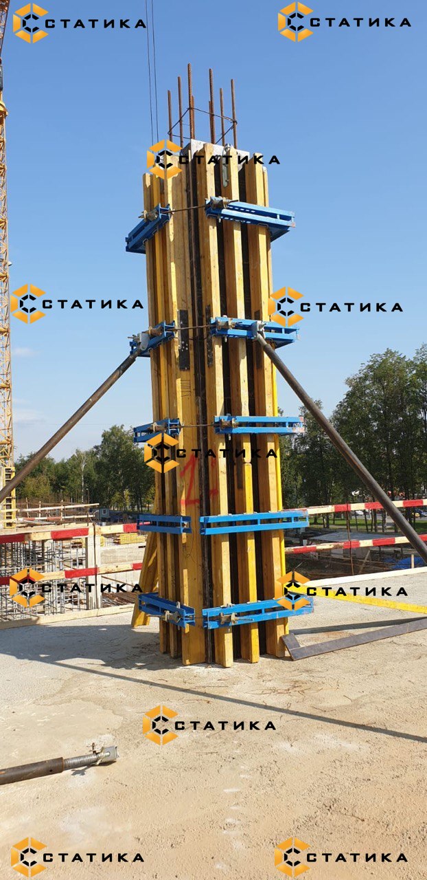 Монтаж балочно-ригельной опалубки - пошатывая инструкция, фото